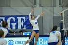 VB vs MHC  Wheaton Women's Volleyball vs Mount Holyoke College. - Photo by Keith Nordstrom : Wheaton, Volleyball, VB